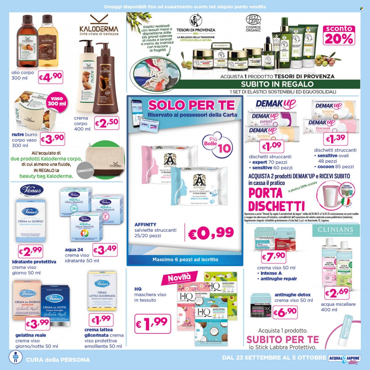 Volantino Acqua & Sapone - 23/9/2021 - 5/10/2021. Pagina 10