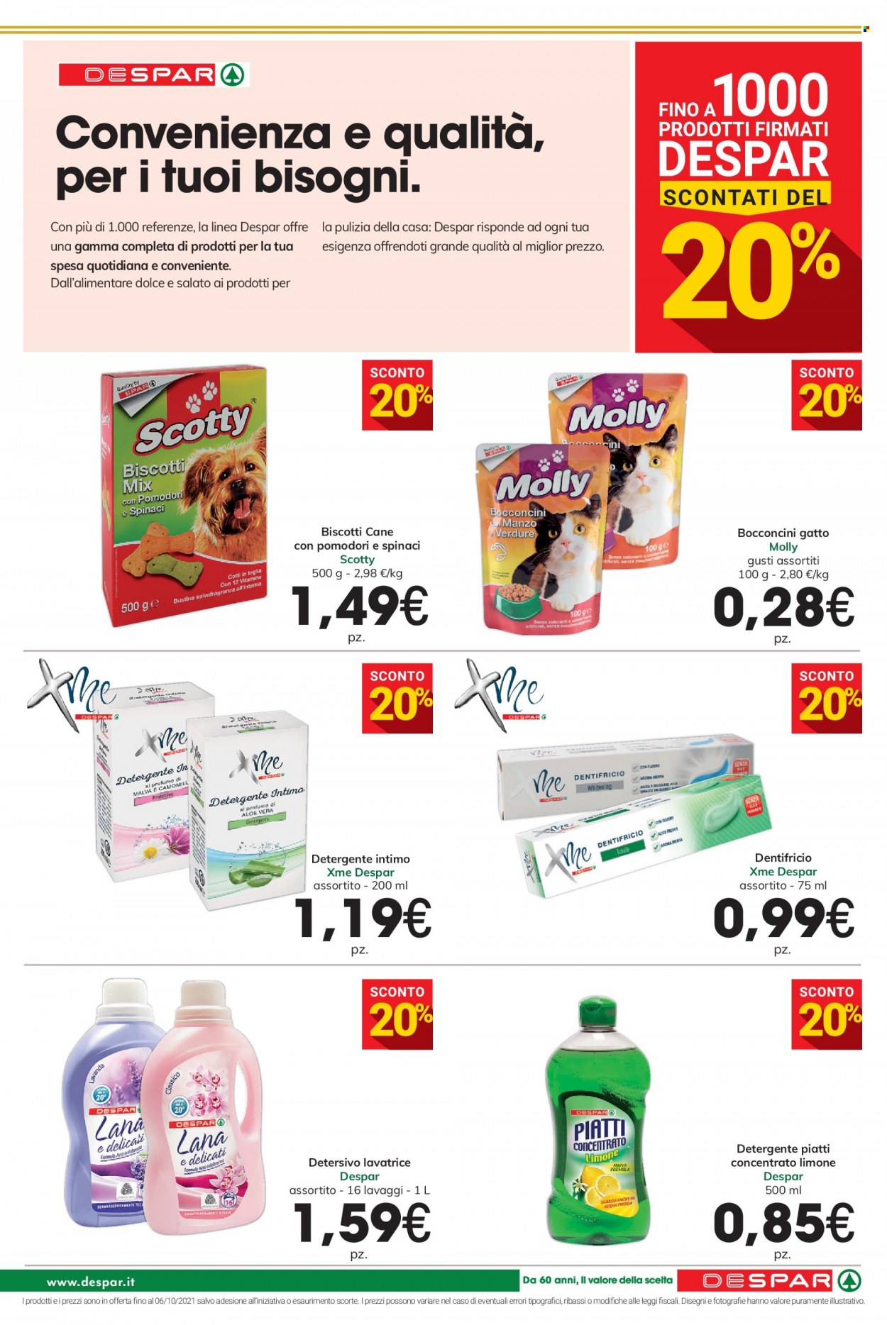 Volantino Despar - 23/9/2021 - 6/10/2021. Pagina 23