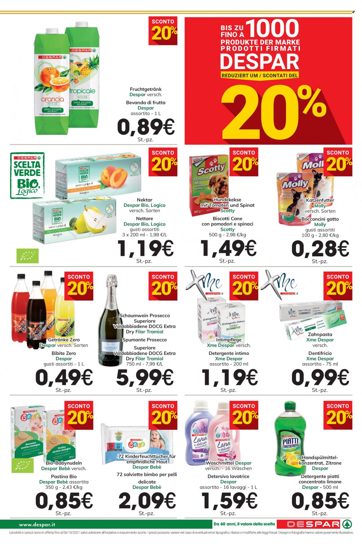 Volantino Despar - 23/9/2021 - 6/10/2021. Pagina 23