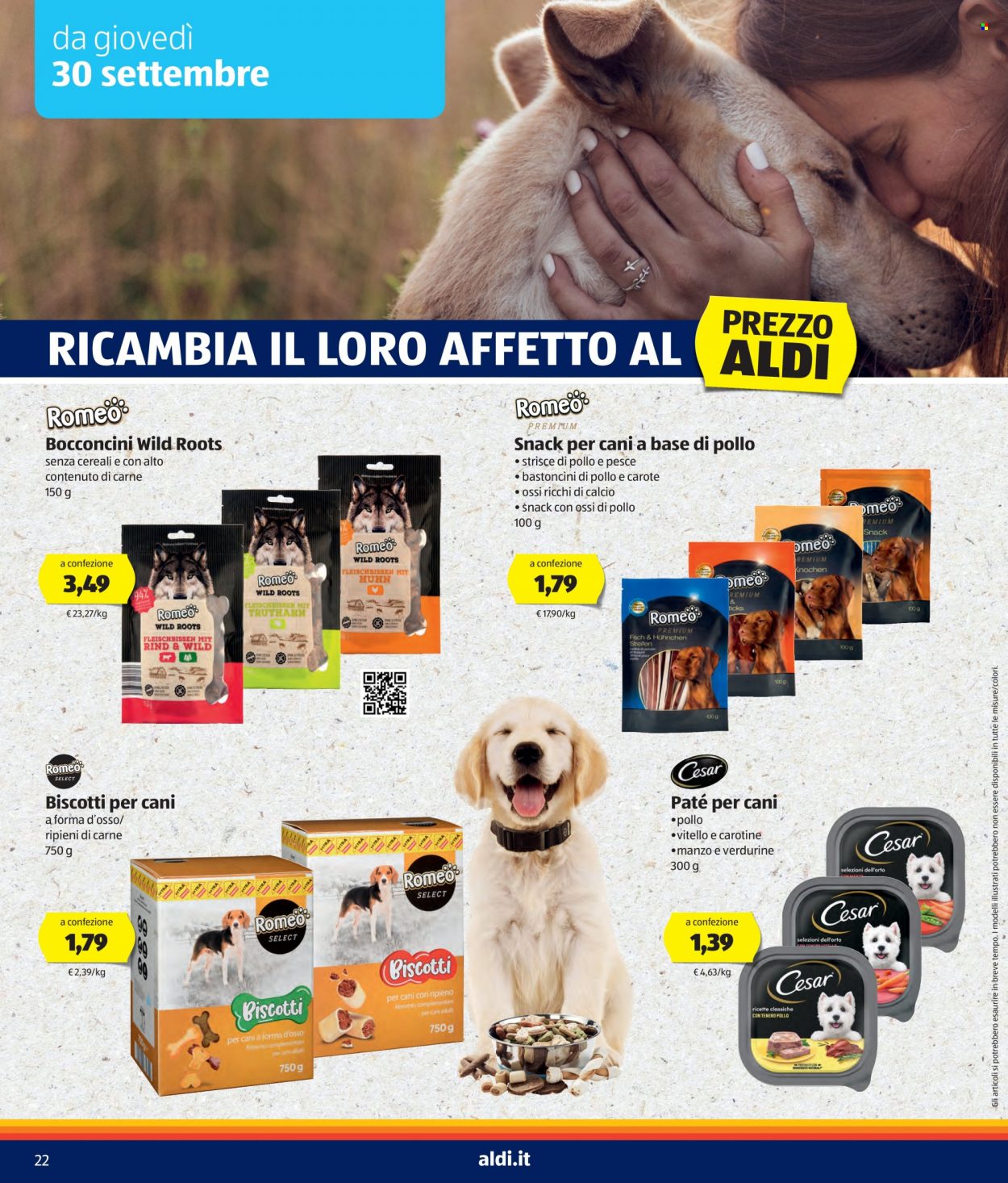 Volantino Aldi - 27/9/2021 - 3/10/2021. Pagina 22