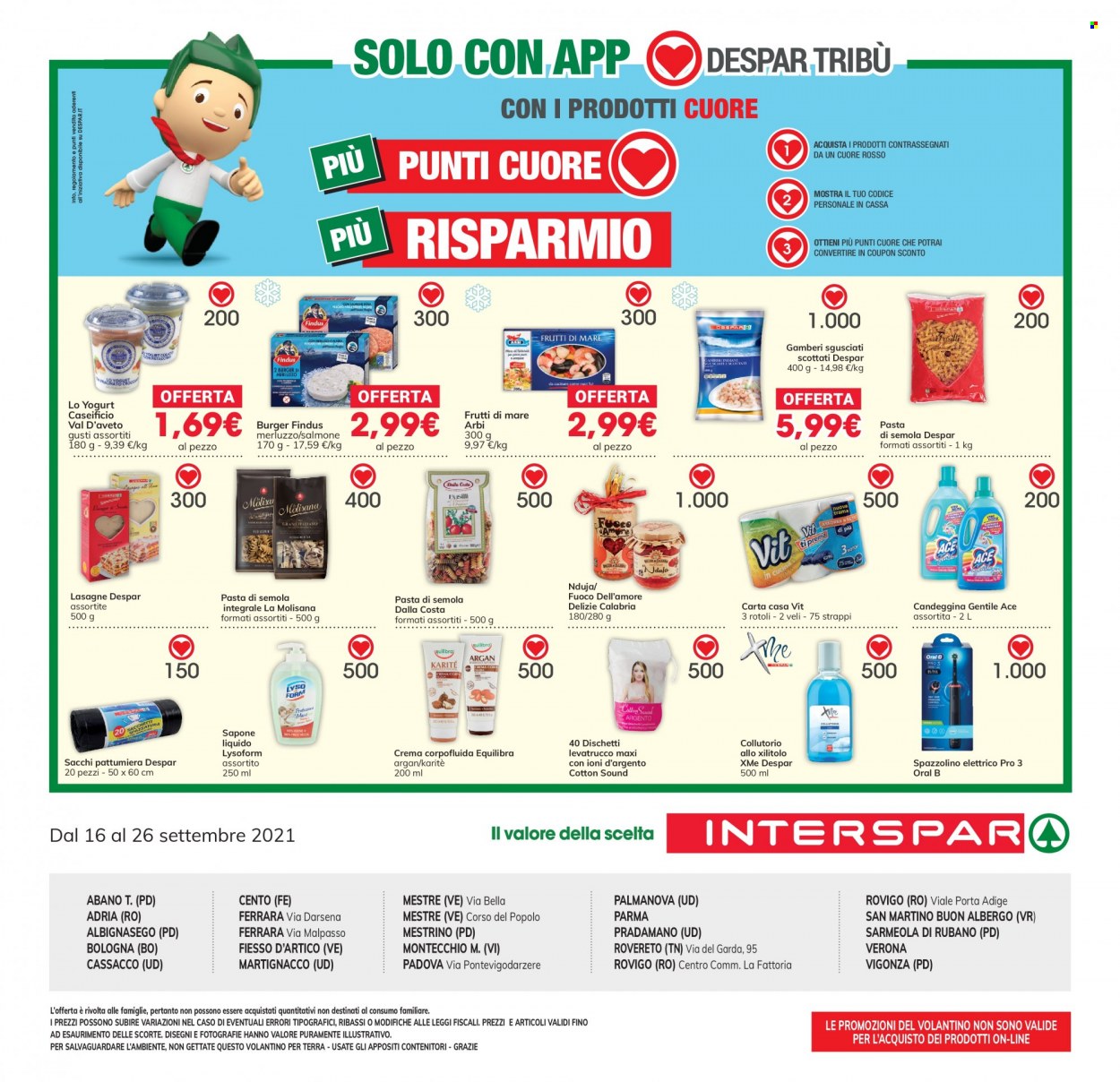 Volantino Interspar - 16/9/2021 - 26/9/2021. Pagina 16