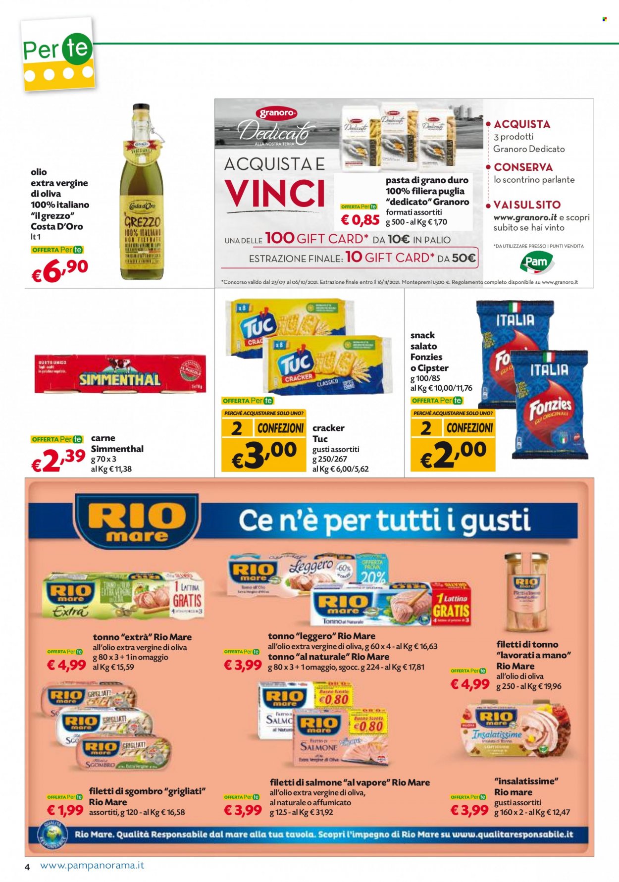 Volantino Pam Panorama - 23/9/2021 - 6/10/2021. Pagina 4