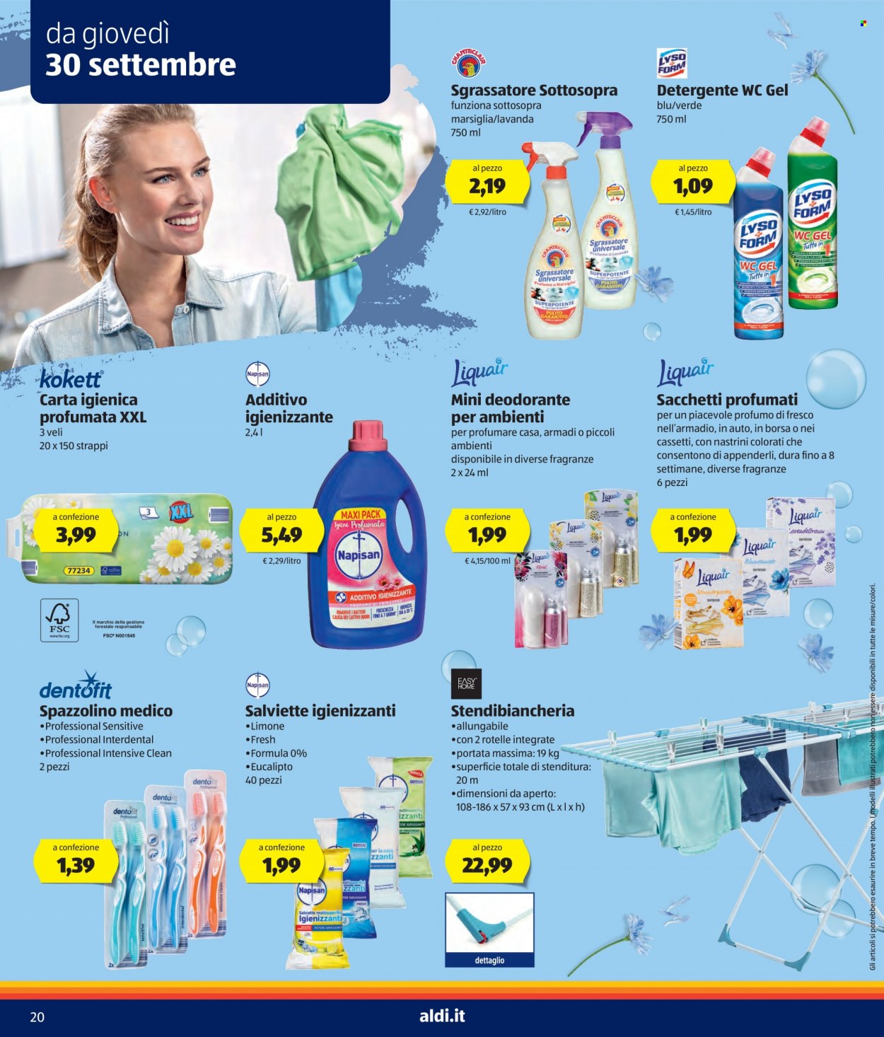 Volantino Aldi - 30/9/2021 - 10/10/2021. Pagina 20