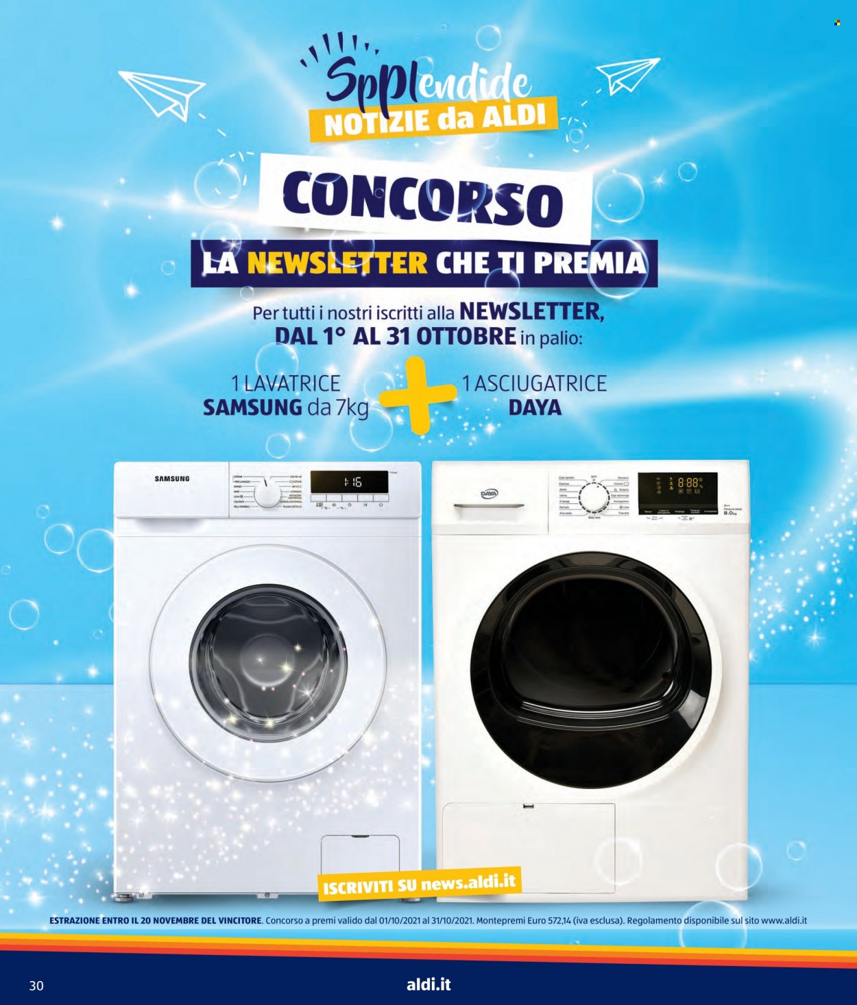 Volantino Aldi - 30/9/2021 - 10/10/2021. Pagina 30