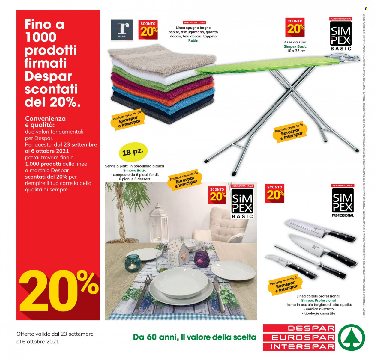 Volantino Despar - 23/9/2021 - 6/10/2021. Pagina 16