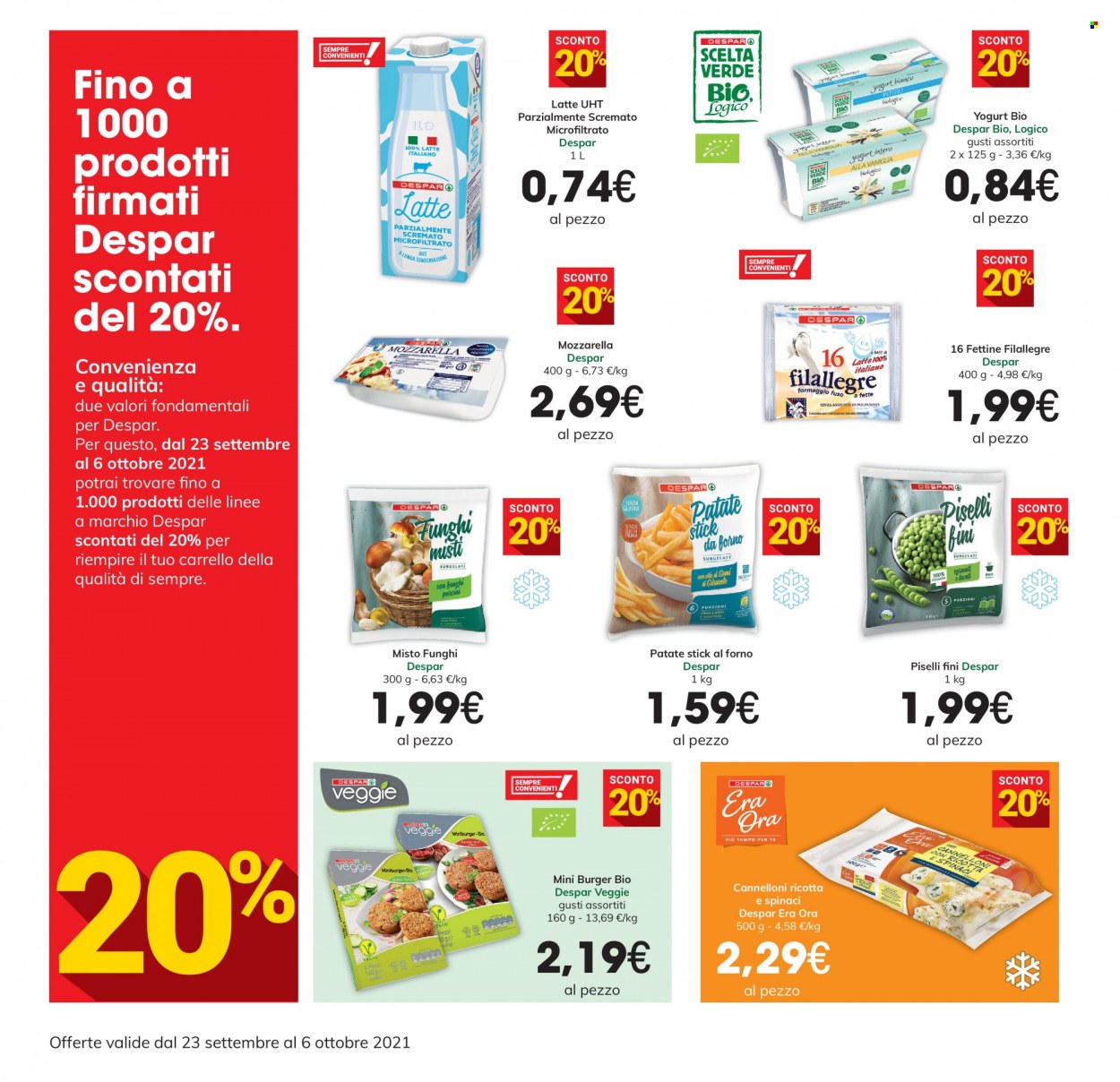 Volantino Eurospar - 23/9/2021 - 6/10/2021. Pagina 4