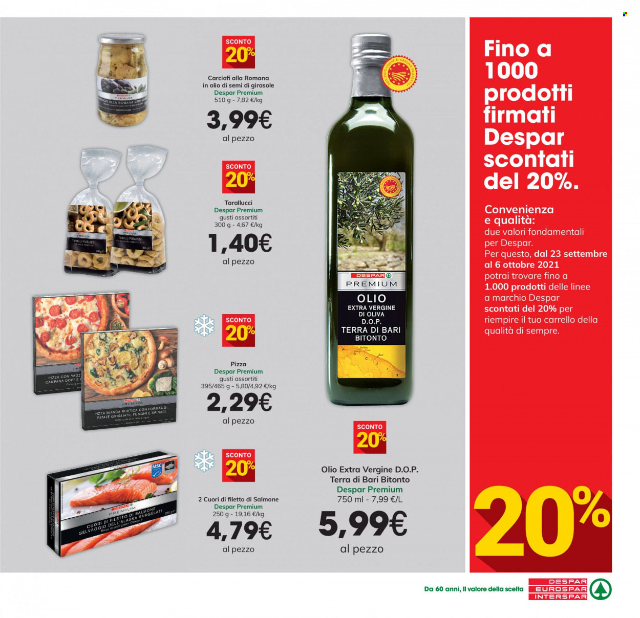 Volantino Eurospar - 23/9/2021 - 6/10/2021. Pagina 7