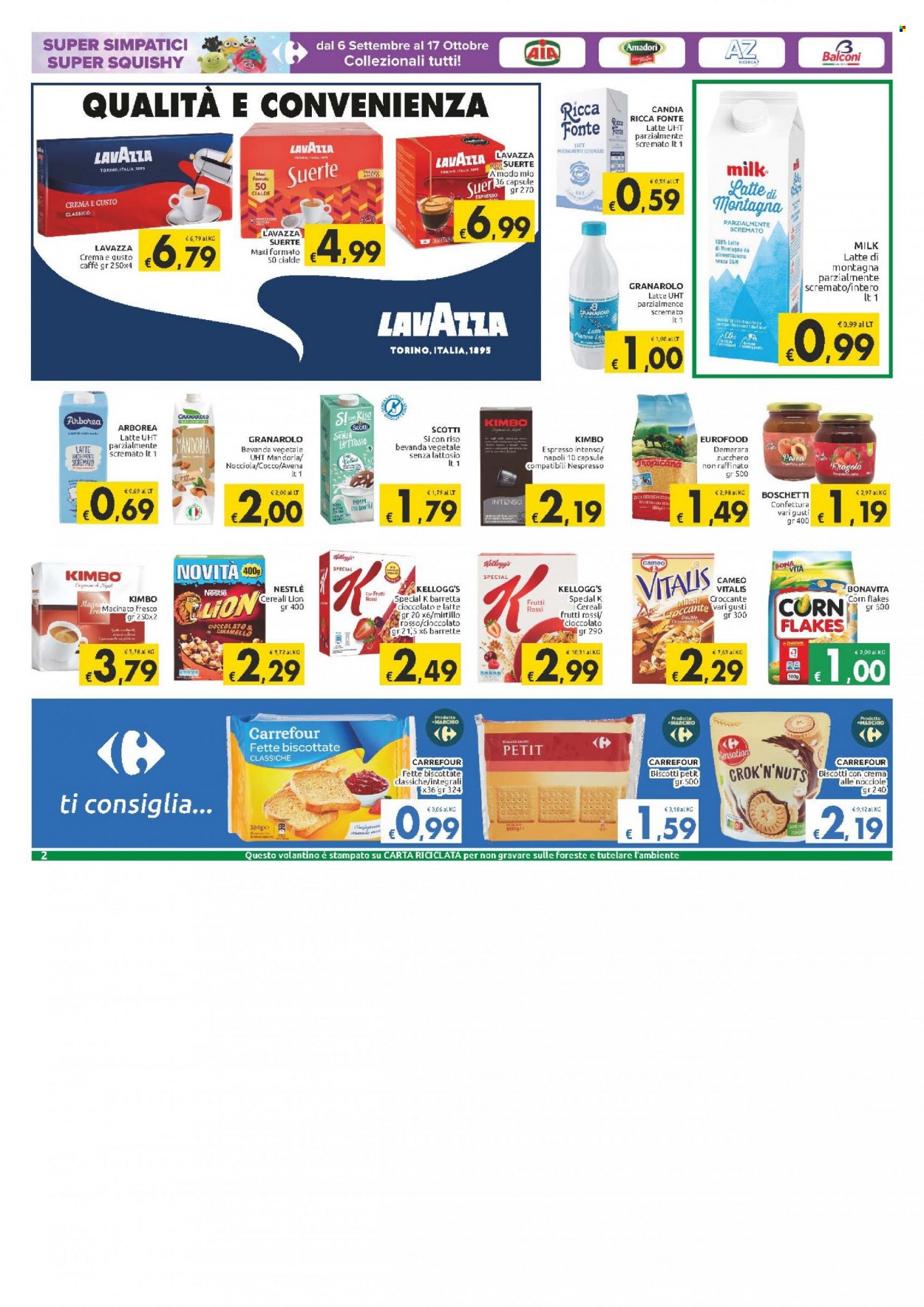 Volantino Carrefour - 22/9/2021 - 4/10/2021. Pagina 2