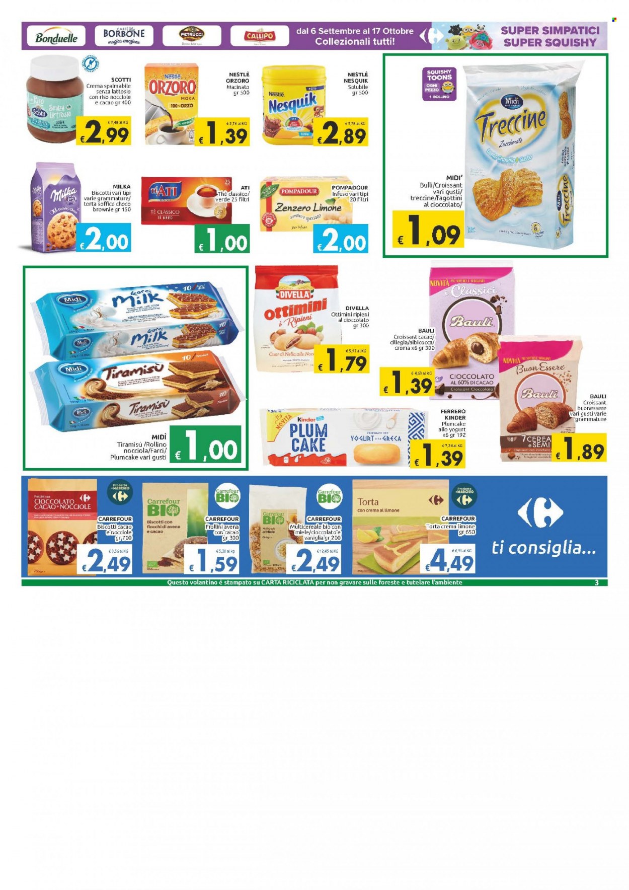 Volantino Carrefour - 22/9/2021 - 4/10/2021. Pagina 3