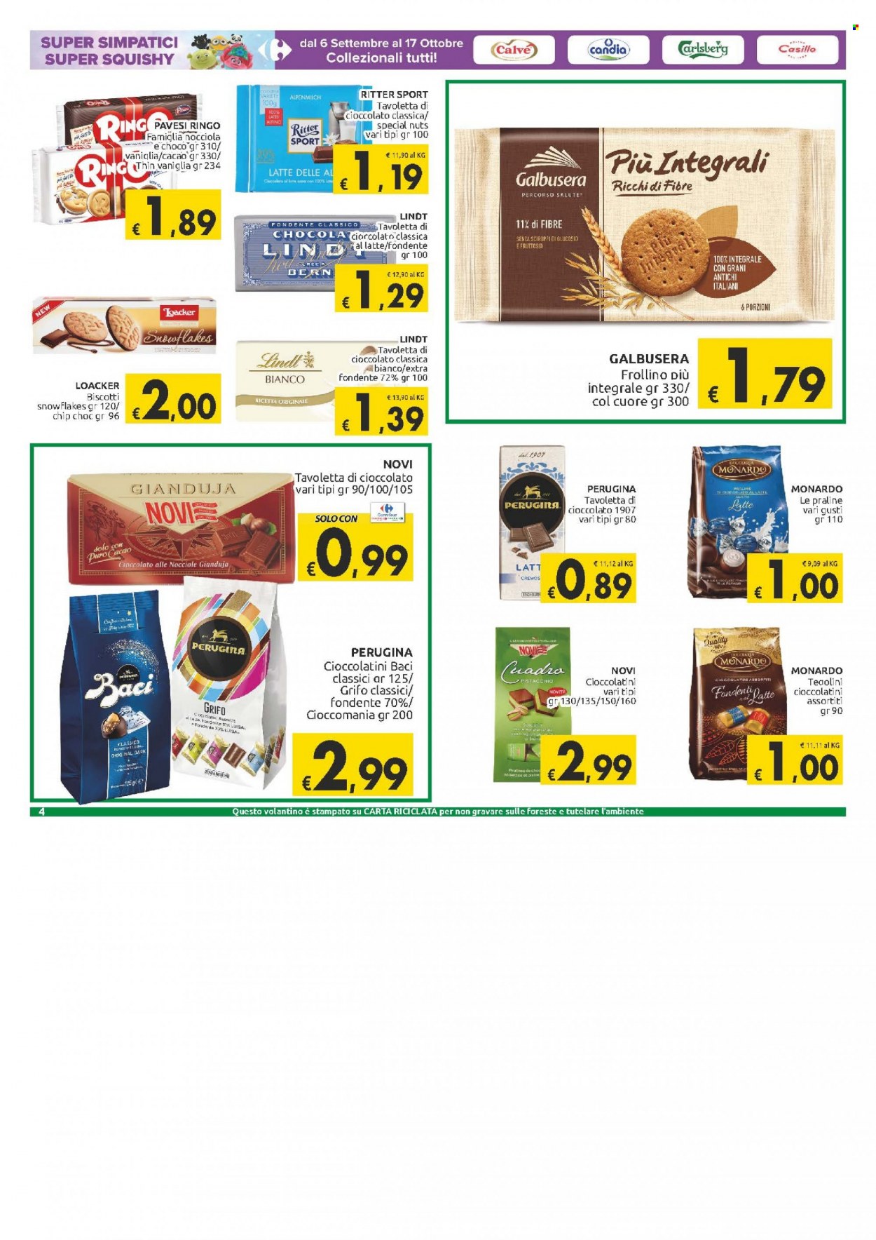 Volantino Carrefour - 22/9/2021 - 4/10/2021. Pagina 4