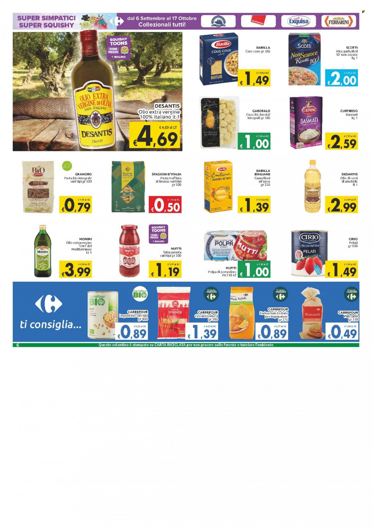 Volantino Carrefour - 22/9/2021 - 4/10/2021. Pagina 6