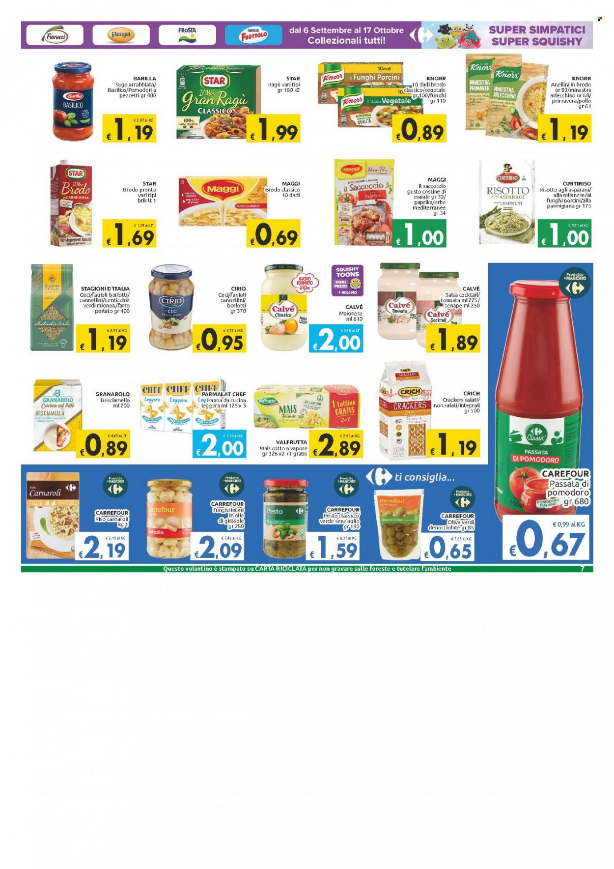 Volantino Carrefour - 22/9/2021 - 4/10/2021. Pagina 7