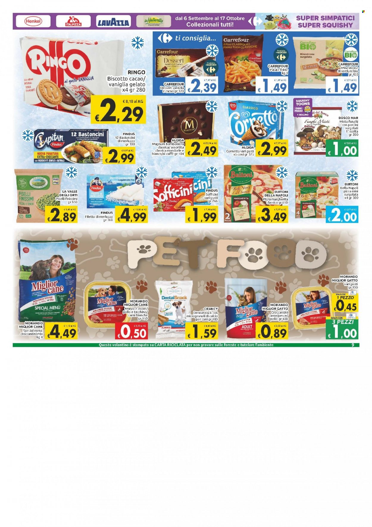 Volantino Carrefour - 22/9/2021 - 4/10/2021. Pagina 9