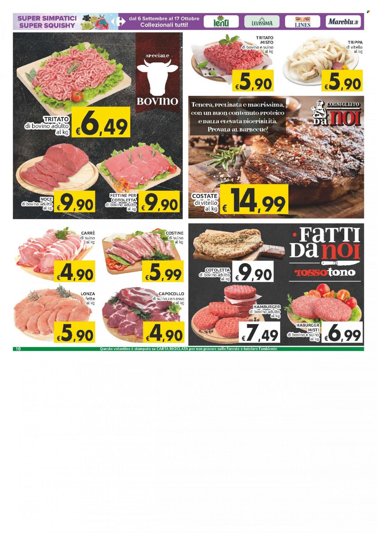 Volantino Carrefour - 22/9/2021 - 4/10/2021. Pagina 10