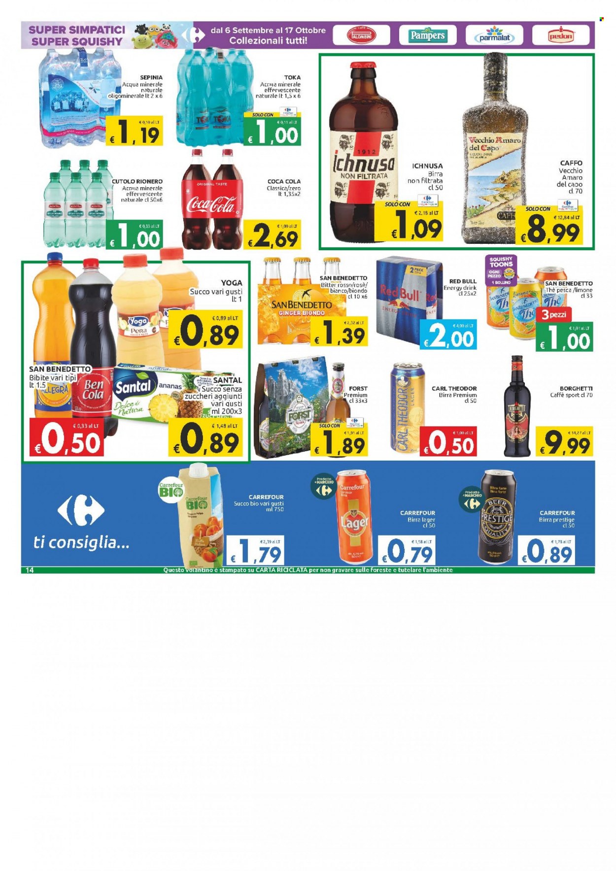 Volantino Carrefour - 22/9/2021 - 4/10/2021. Pagina 14