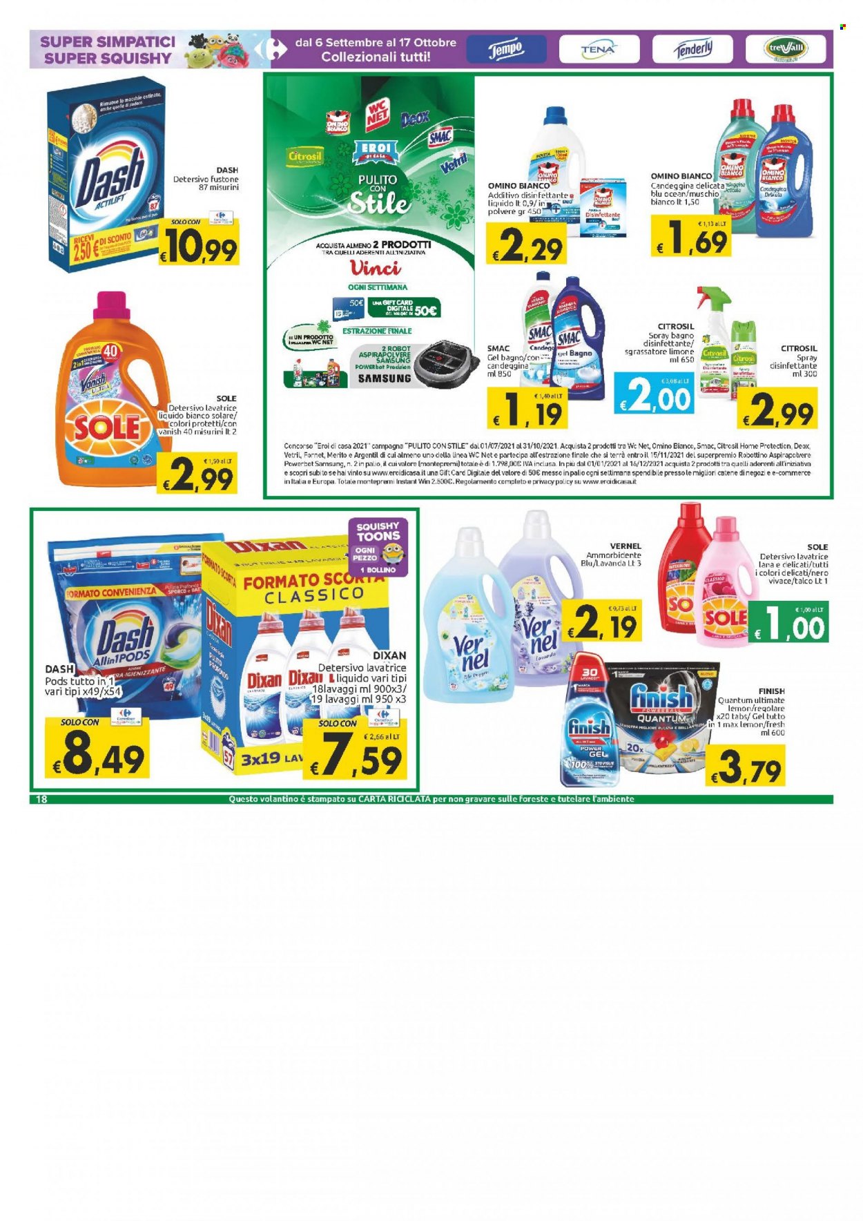 Volantino Carrefour - 22/9/2021 - 4/10/2021. Pagina 18