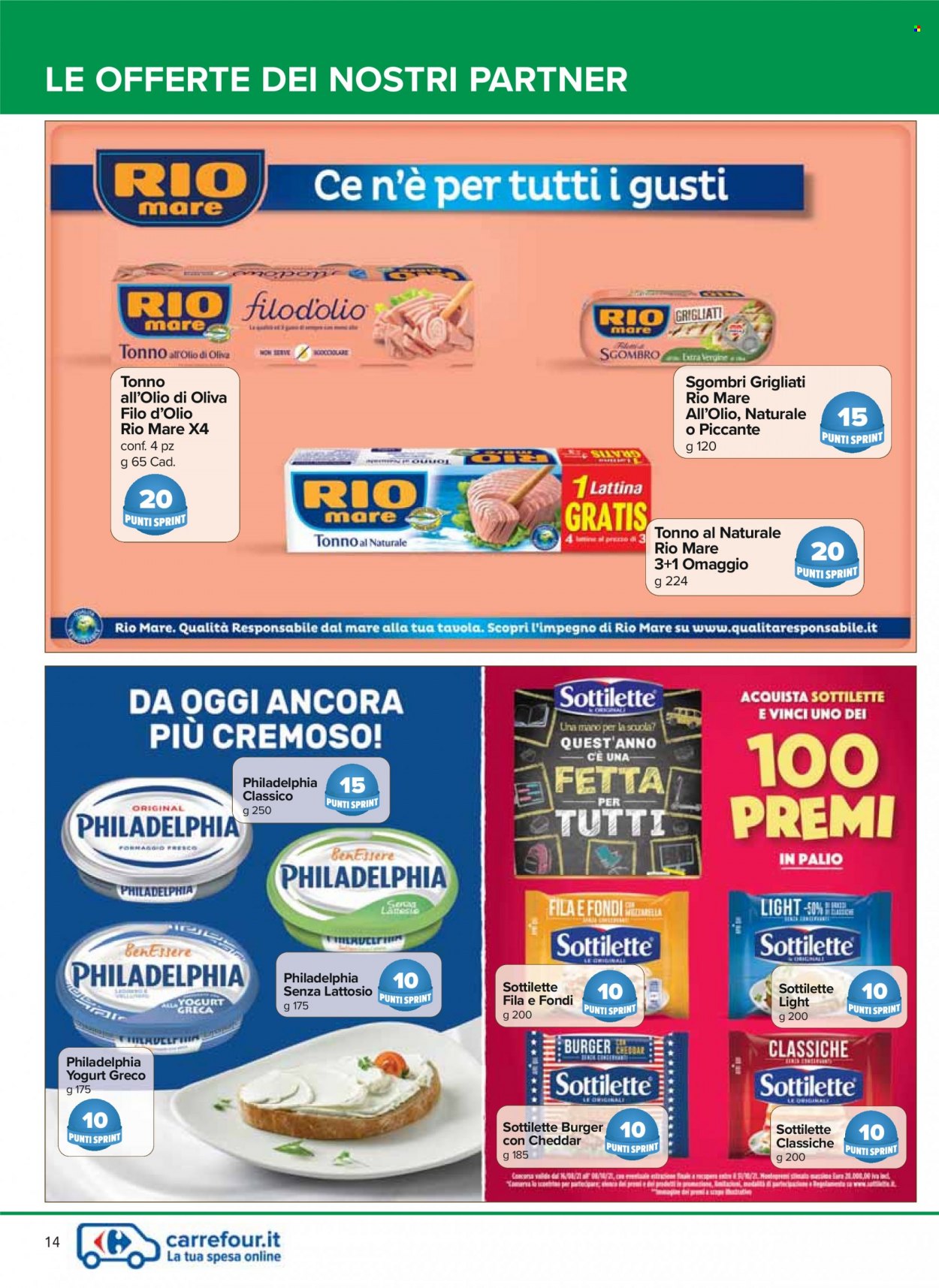 Volantino Carrefour - 23/9/2021 - 6/10/2021. Pagina 14