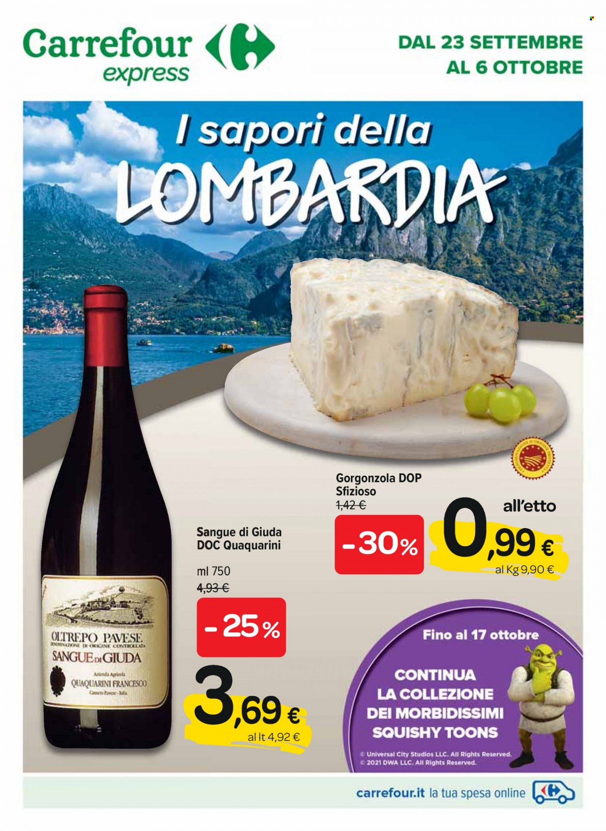 Leták Carrefour - 23.9.2021 - 6.10.2021. Strana 1