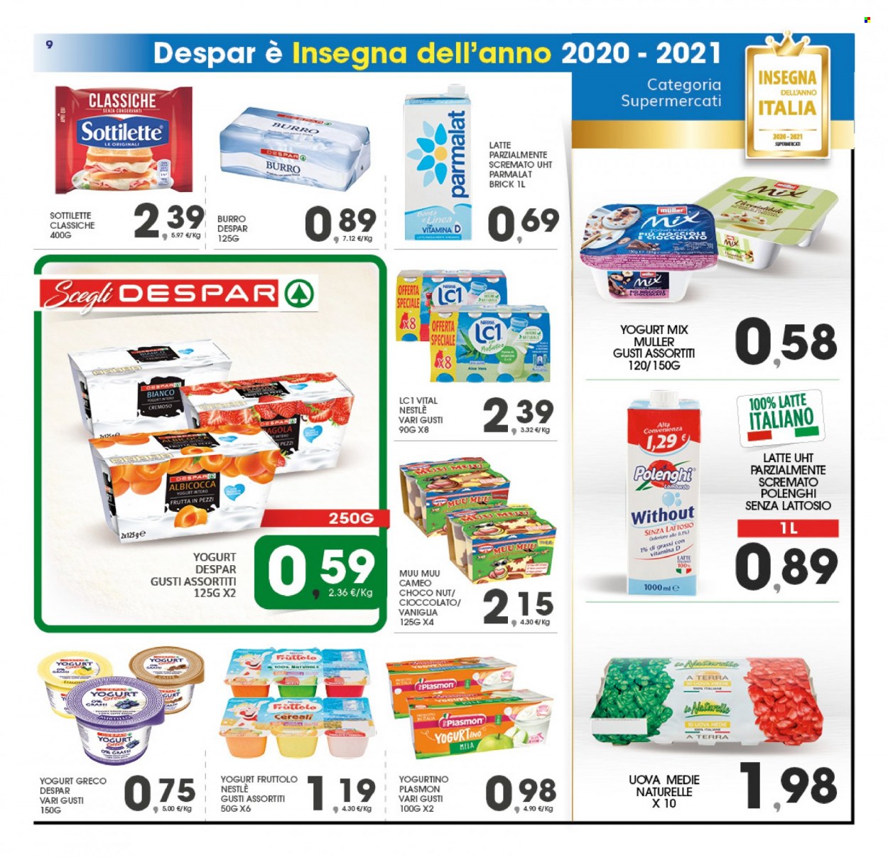 Volantino Eurospar - 27/9/2021 - 6/10/2021. Pagina 9