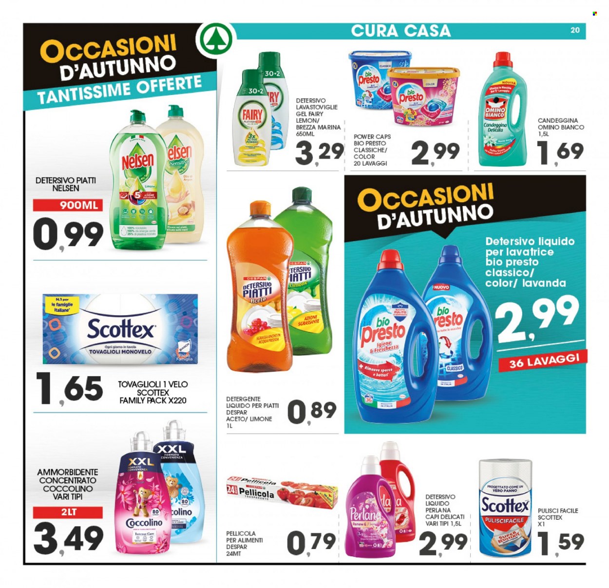 Volantino Eurospar - 27/9/2021 - 6/10/2021. Pagina 20