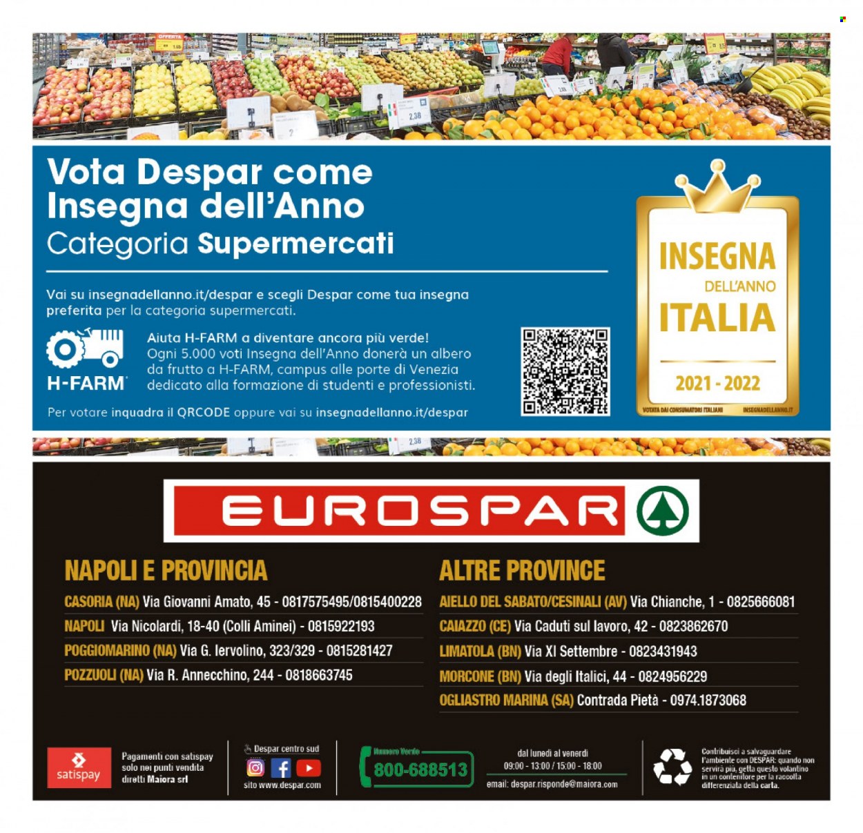 Volantino Eurospar - 27/9/2021 - 6/10/2021. Pagina 28
