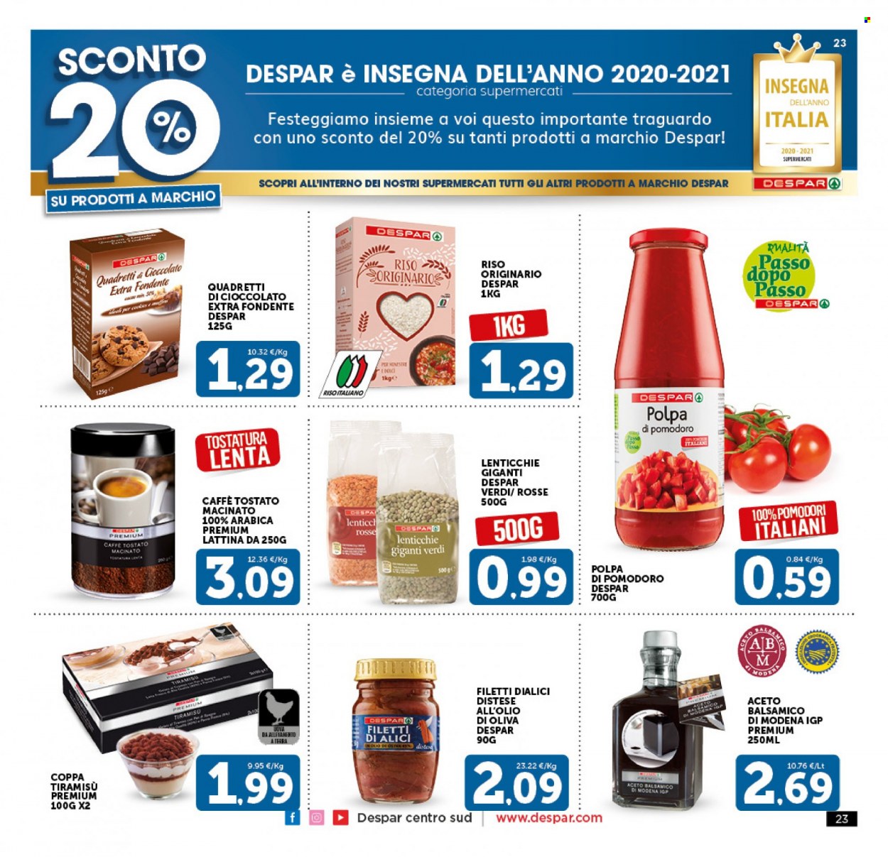 Volantino Interspar - 27/9/2021 - 6/10/2021. Pagina 23
