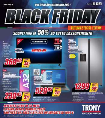 Volantino Trony - 24.9.2021 - 30.9.2021.
