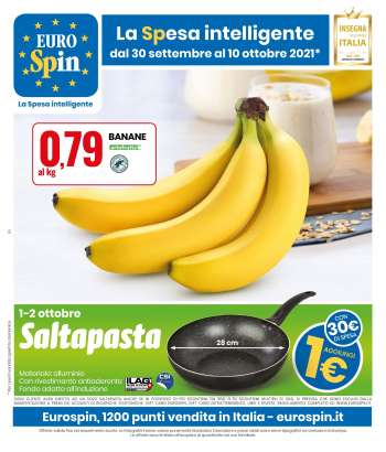 Volantino EuroSpin - 30.9.2021 - 10.10.2021.