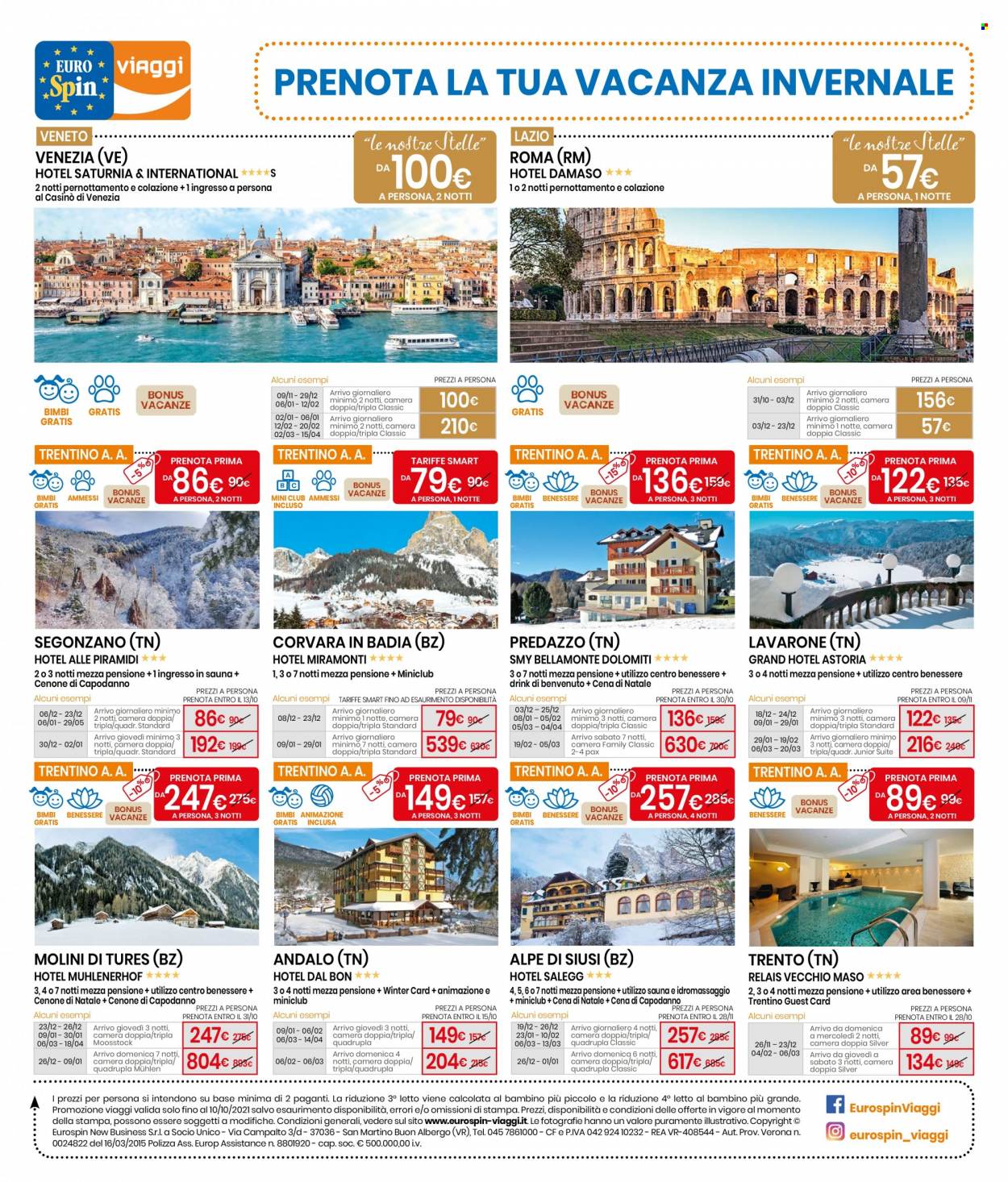 Volantino EuroSpin - 30/9/2021 - 10/10/2021. Pagina 18
