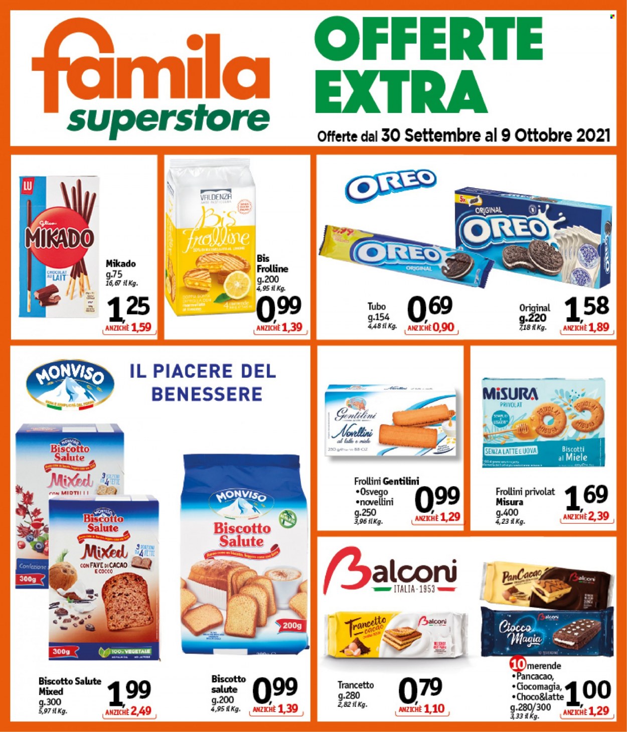 Volantino Famila - 30/9/2021 - 9/10/2021. Pagina 24