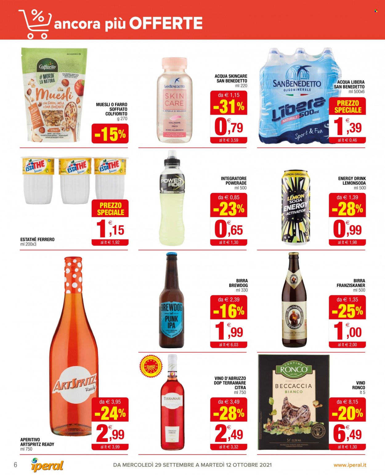 Volantino Iperal - 29/9/2021 - 12/10/2021. Pagina 6
