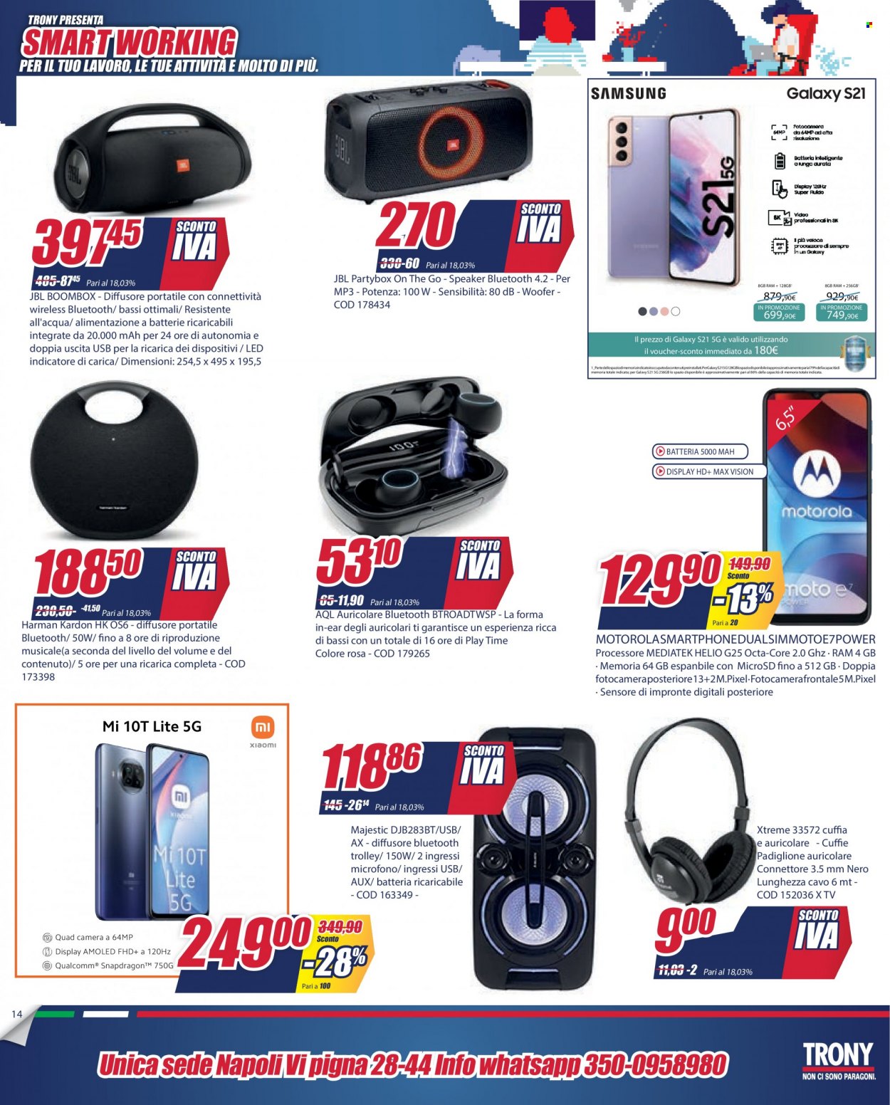 Volantino Trony - 26/9/2021 - 15/10/2021. Pagina 14