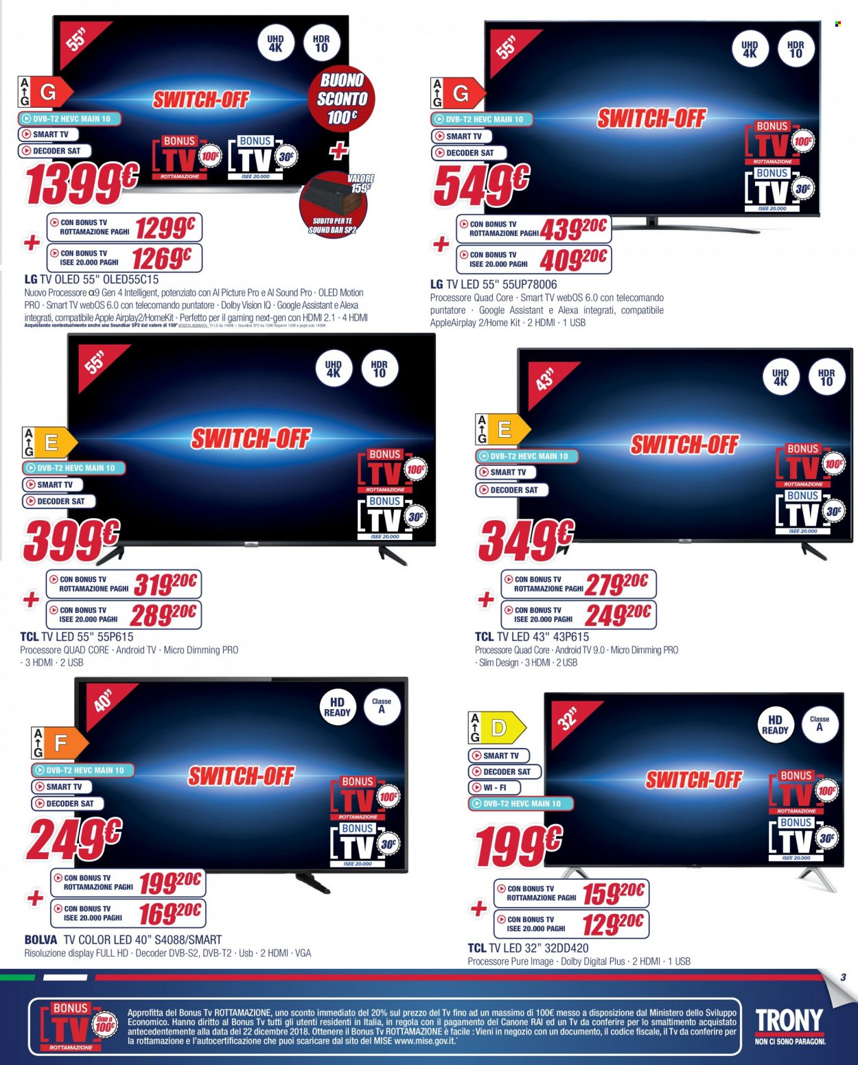 Volantino Trony - 23/9/2021 - 12/10/2021. Pagina 3