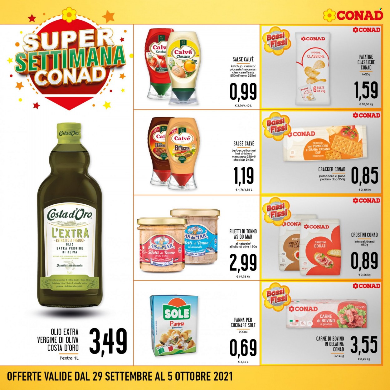 Volantino Conad - 29/9/2021 - 5/10/2021. Pagina 8