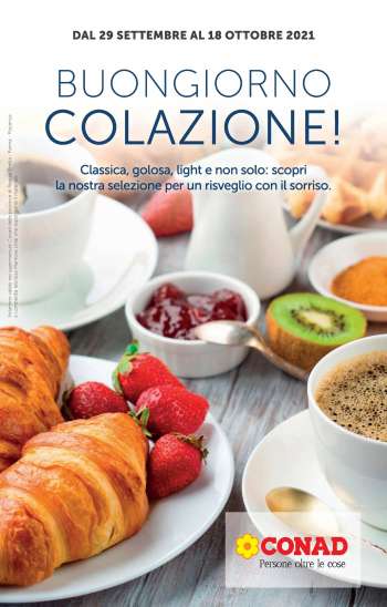 Volantino Conad - 29.9.2021 - 18.10.2021.
