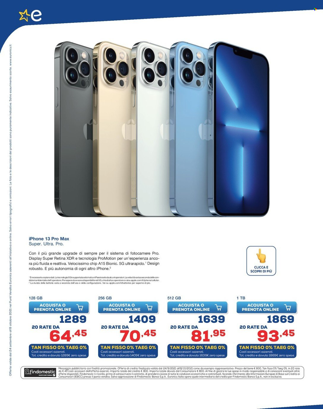 Volantino Euronics - 24/9/2021 - 8/10/2021. Pagina 2