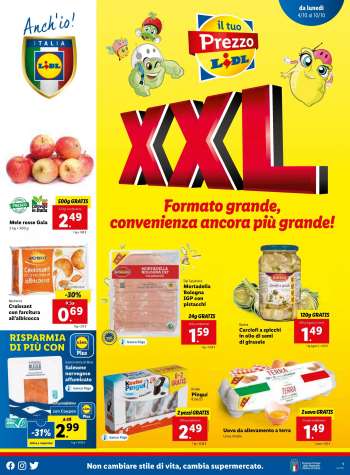 Volantino Lidl - 4.10.2021 - 10.10.2021.