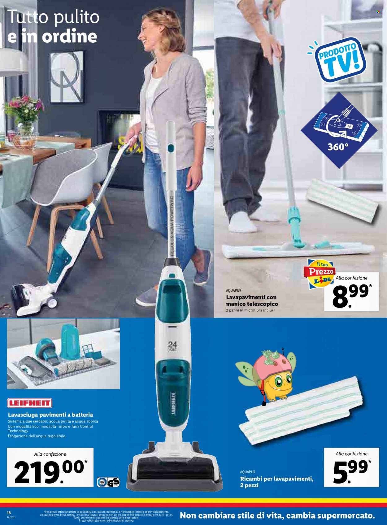 Volantino Lidl - 4/10/2021 - 10/10/2021. Pagina 18