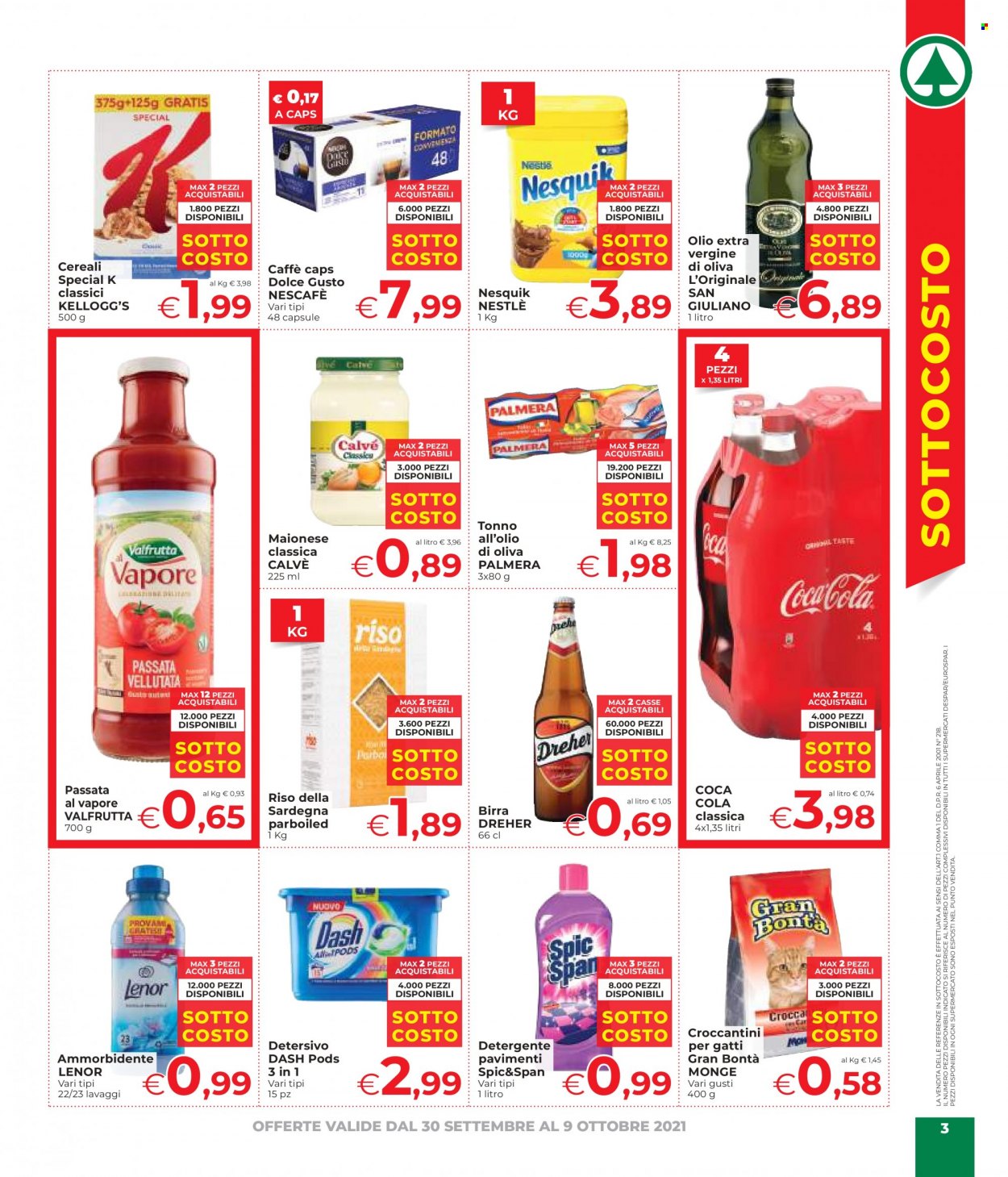 Volantino Despar - 30/9/2021 - 9/10/2021. Pagina 3