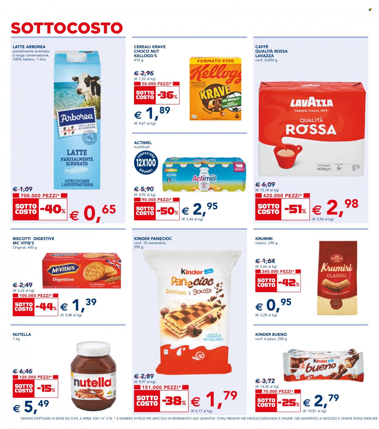 Volantino Esselunga - 30/9/2021 - 9/10/2021. Pagina 4