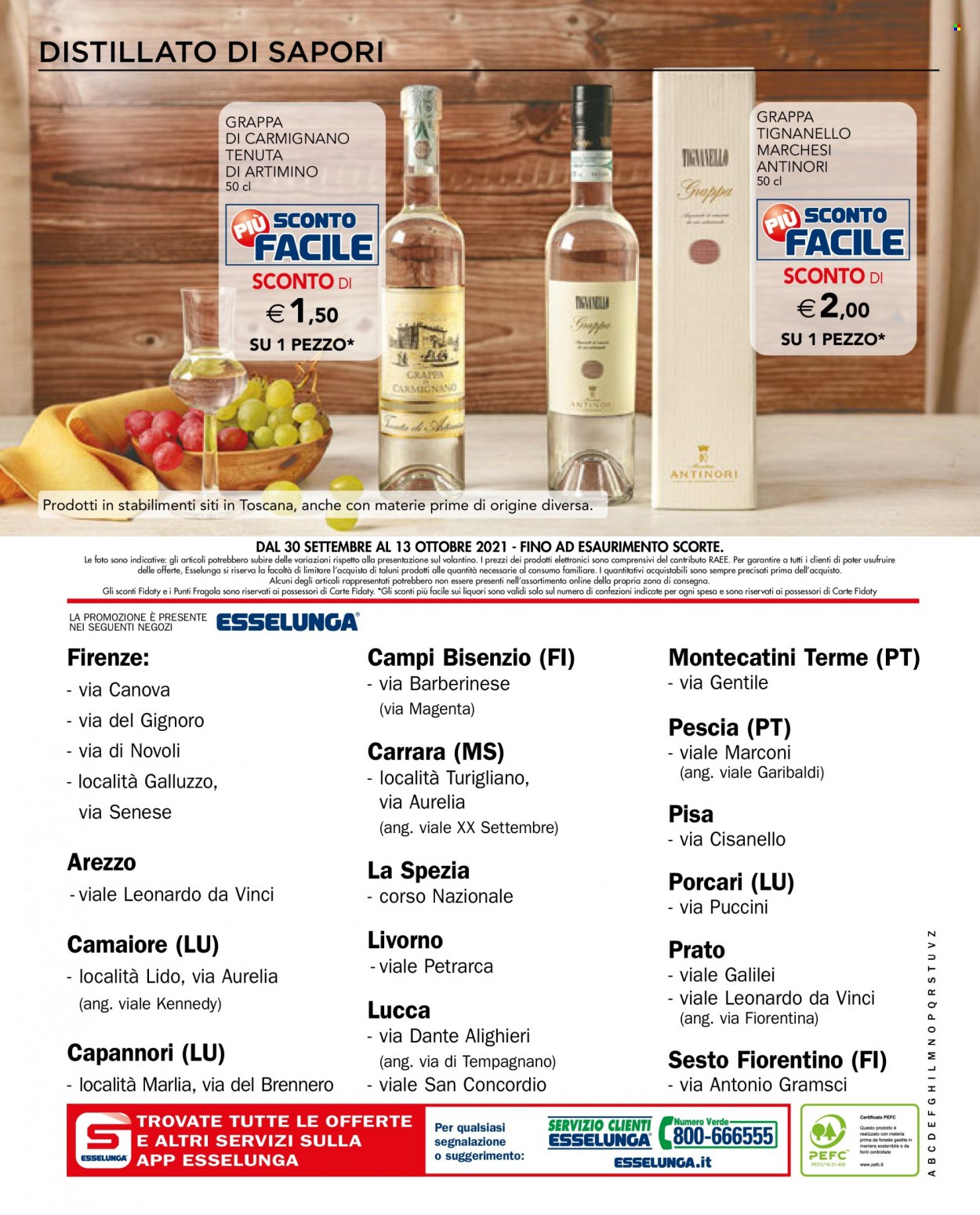 Volantino Esselunga - 30/9/2021 - 13/10/2021. Pagina 24