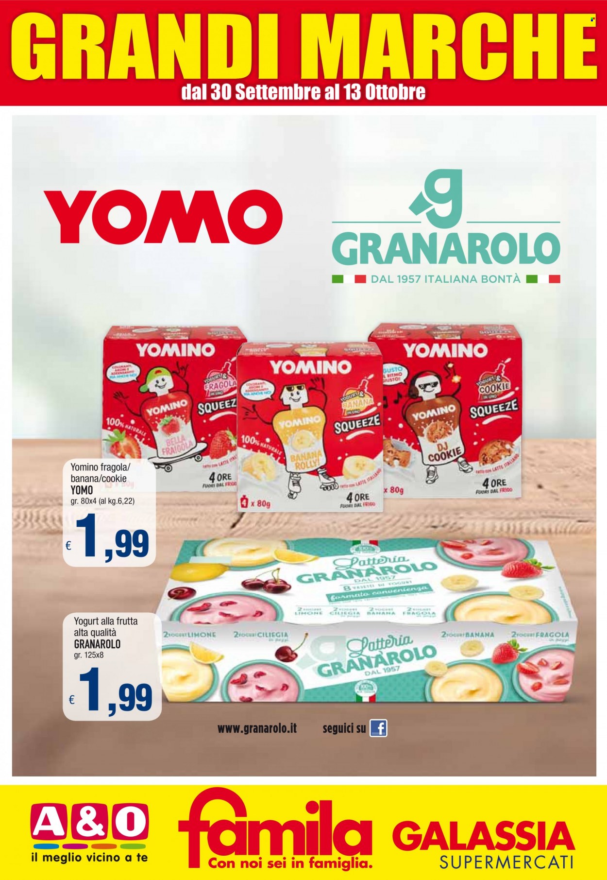 Volantino Famila - 30/9/2021 - 13/10/2021. Pagina 1