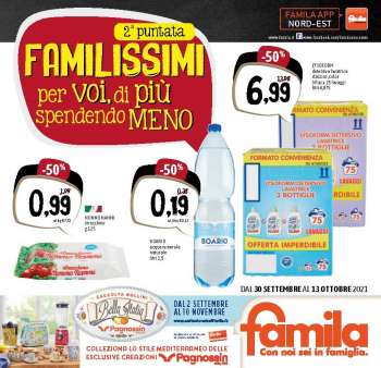 Volantino Famila - 30.9.2021 - 13.10.2021.