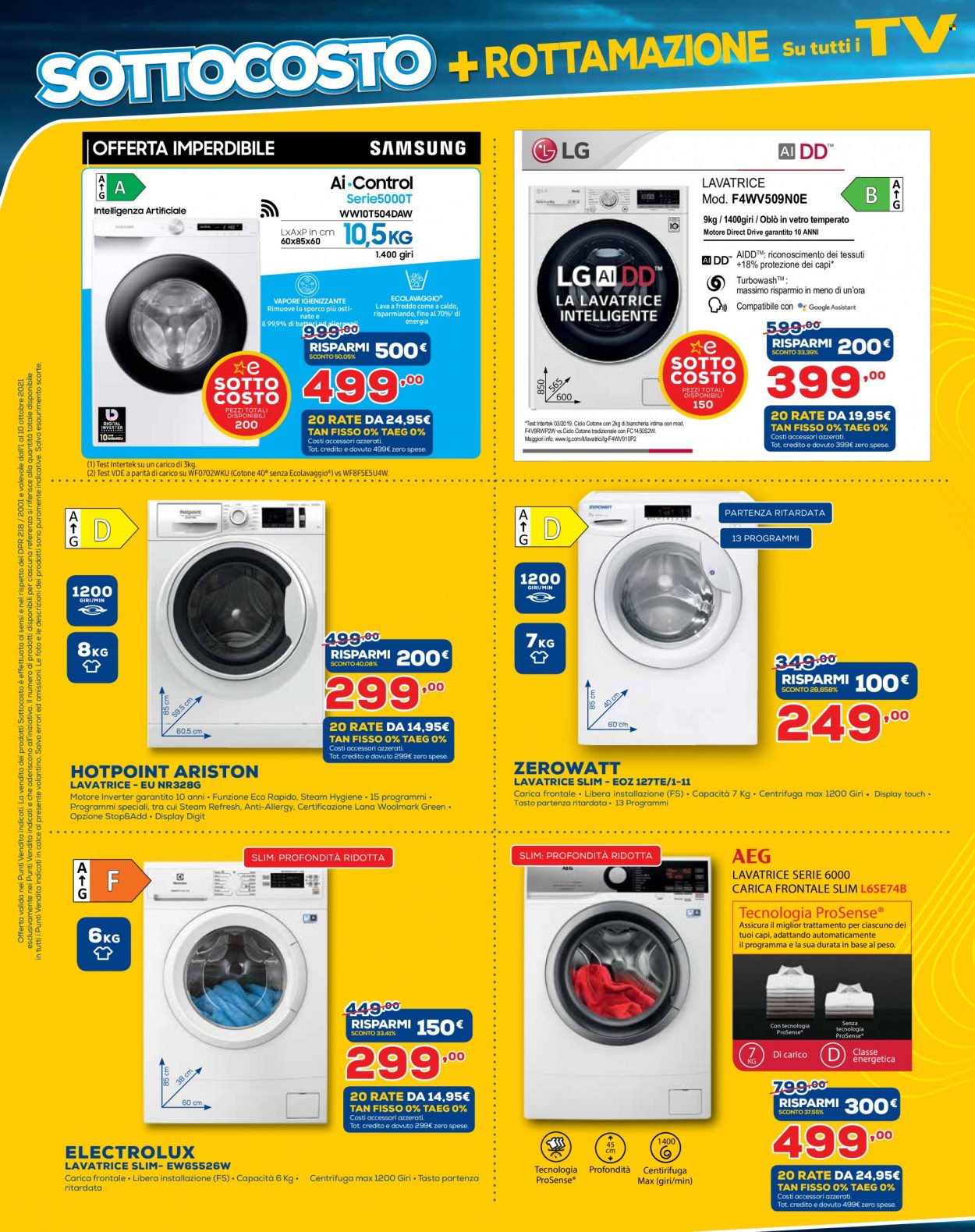 Volantino Euronics - 1/10/2021 - 10/10/2021. Pagina 18