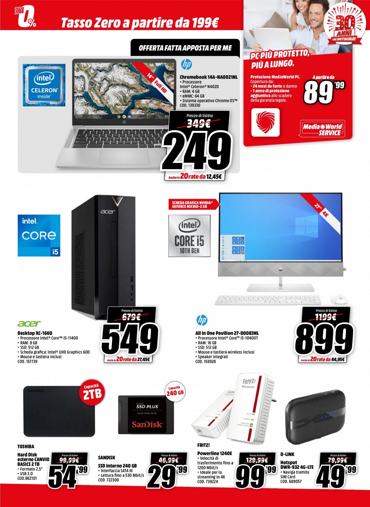 Volantino MediaWorld - 1/10/2021 - 7/10/2021. Pagina 7