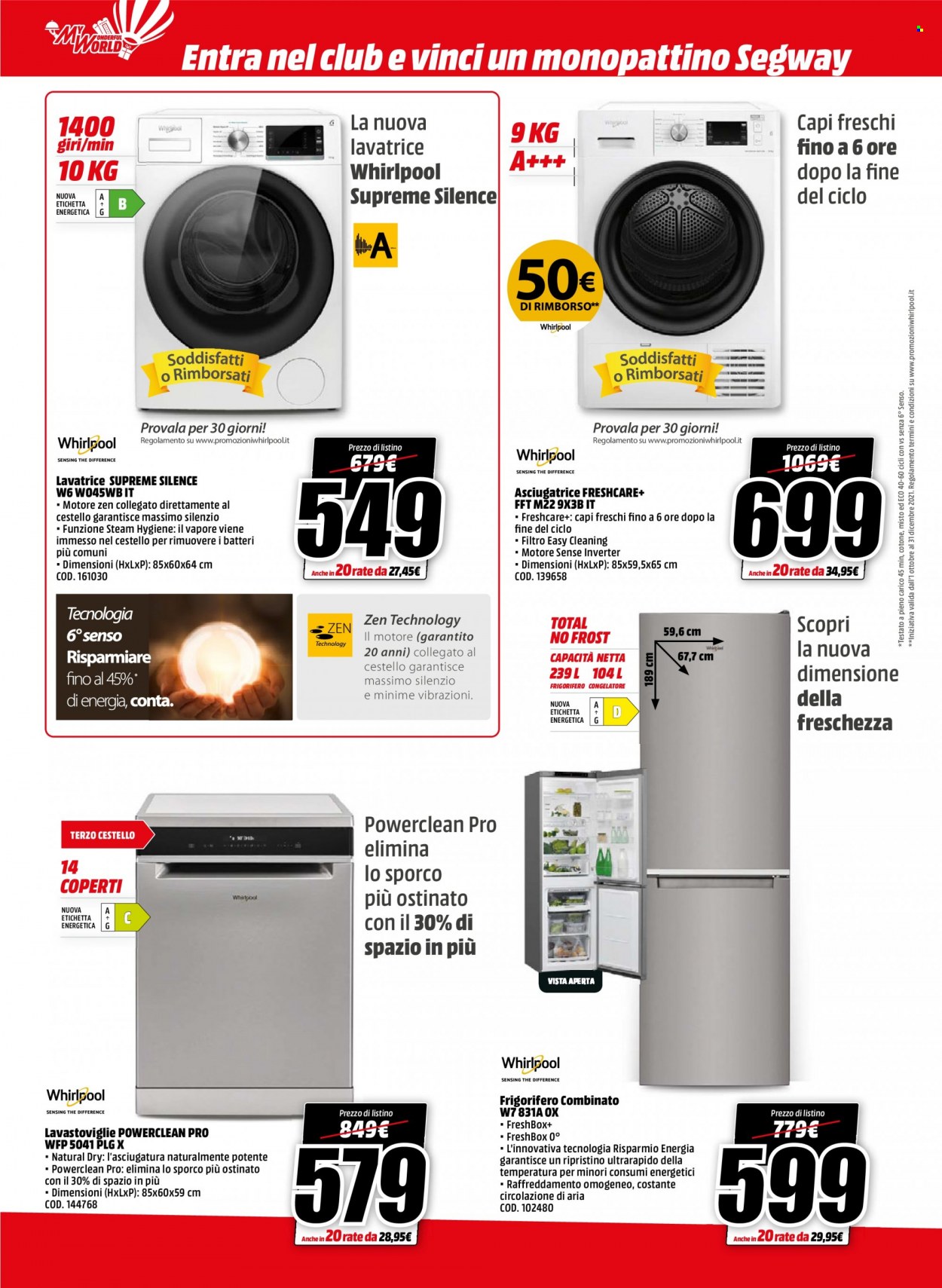 Volantino MediaWorld - 1/10/2021 - 7/10/2021. Pagina 18