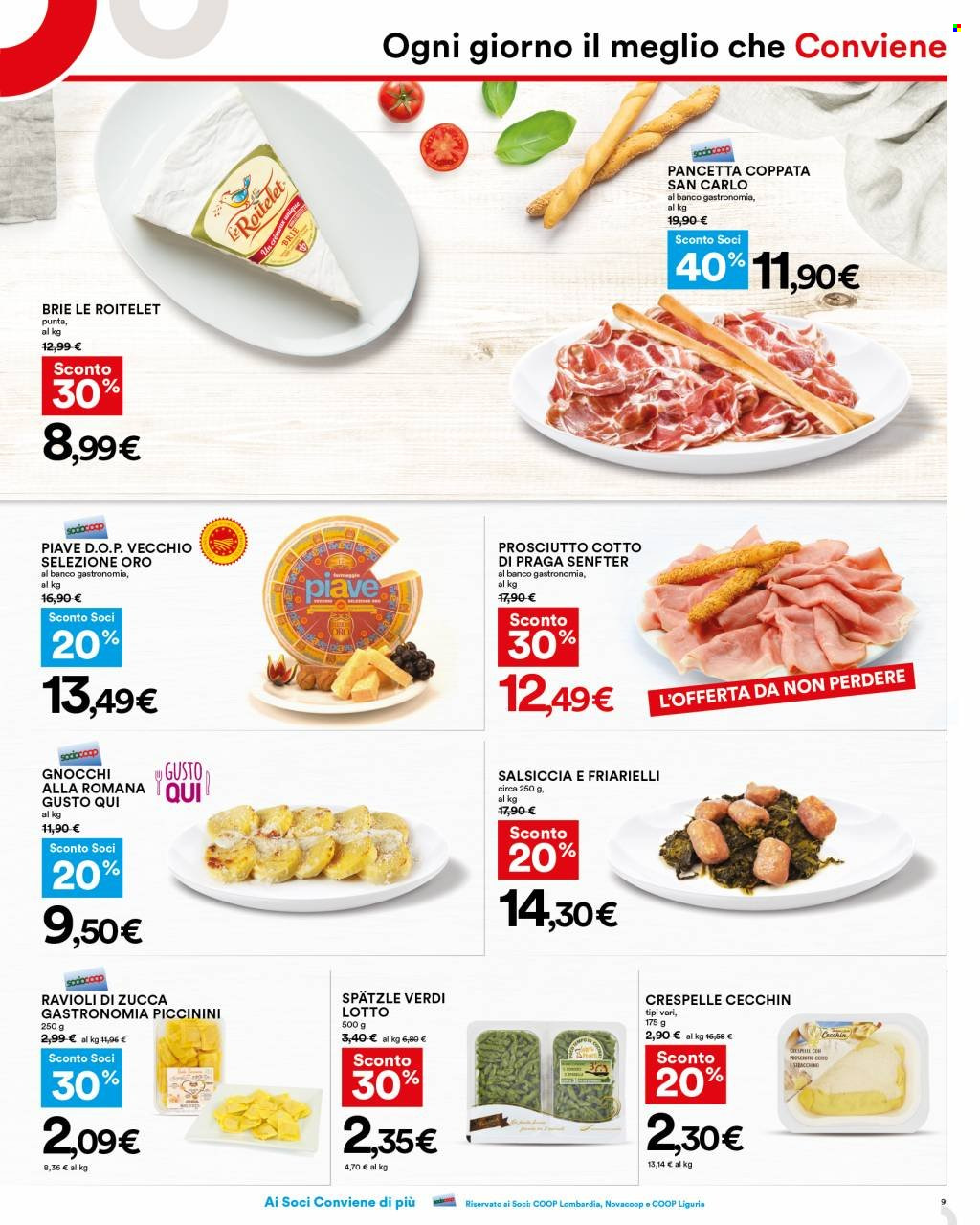 Leták Coop - 30.9.2021 - 13.10.2021. Strana 9