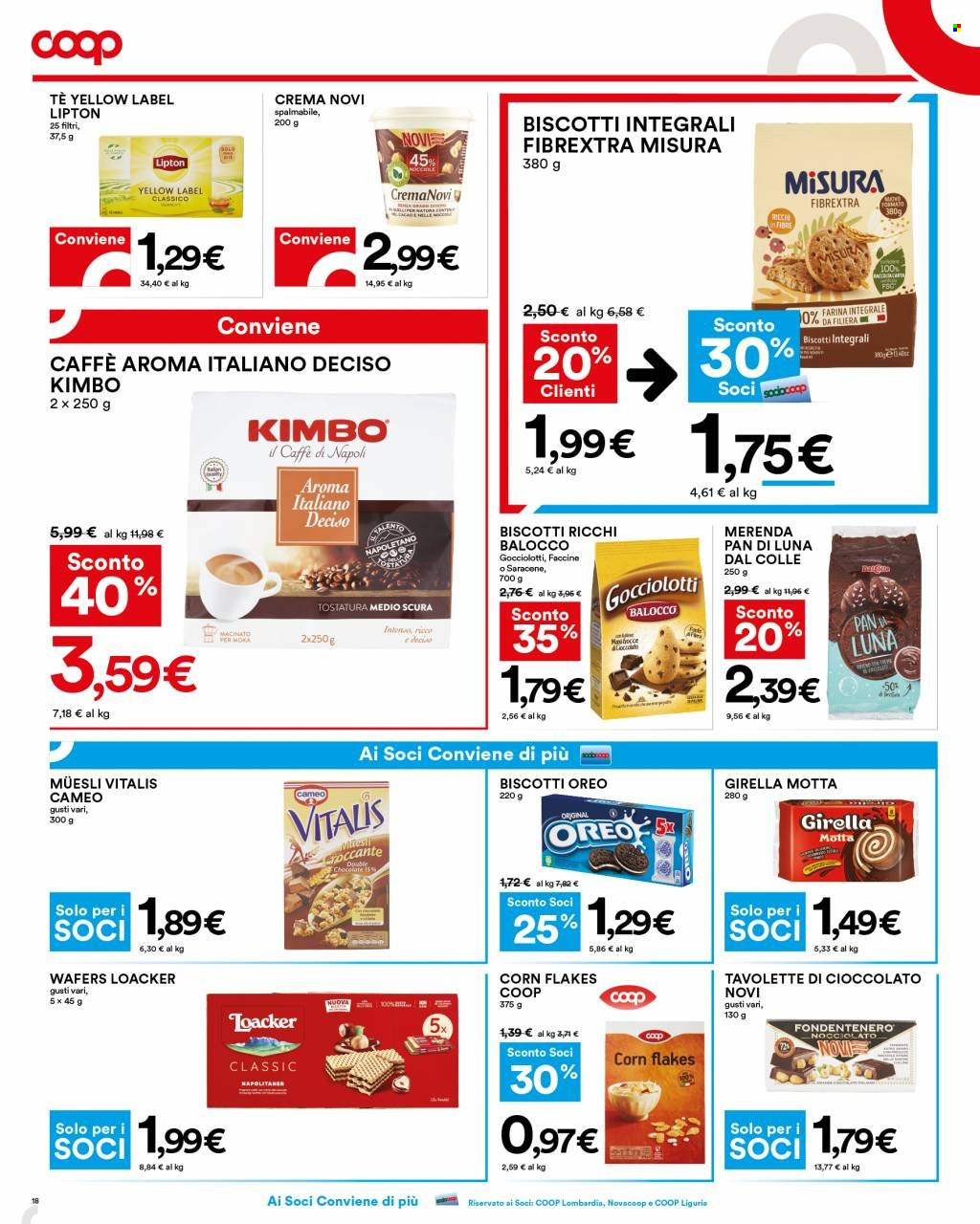 Leták Coop - 30.9.2021 - 13.10.2021. Strana 18