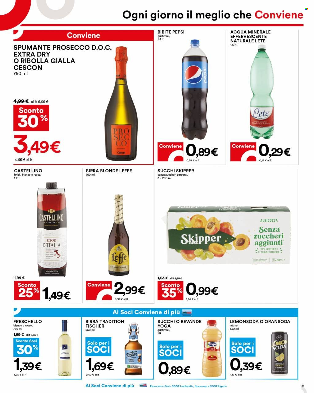 Volantino Coop - 30/9/2021 - 13/10/2021. Pagina 21