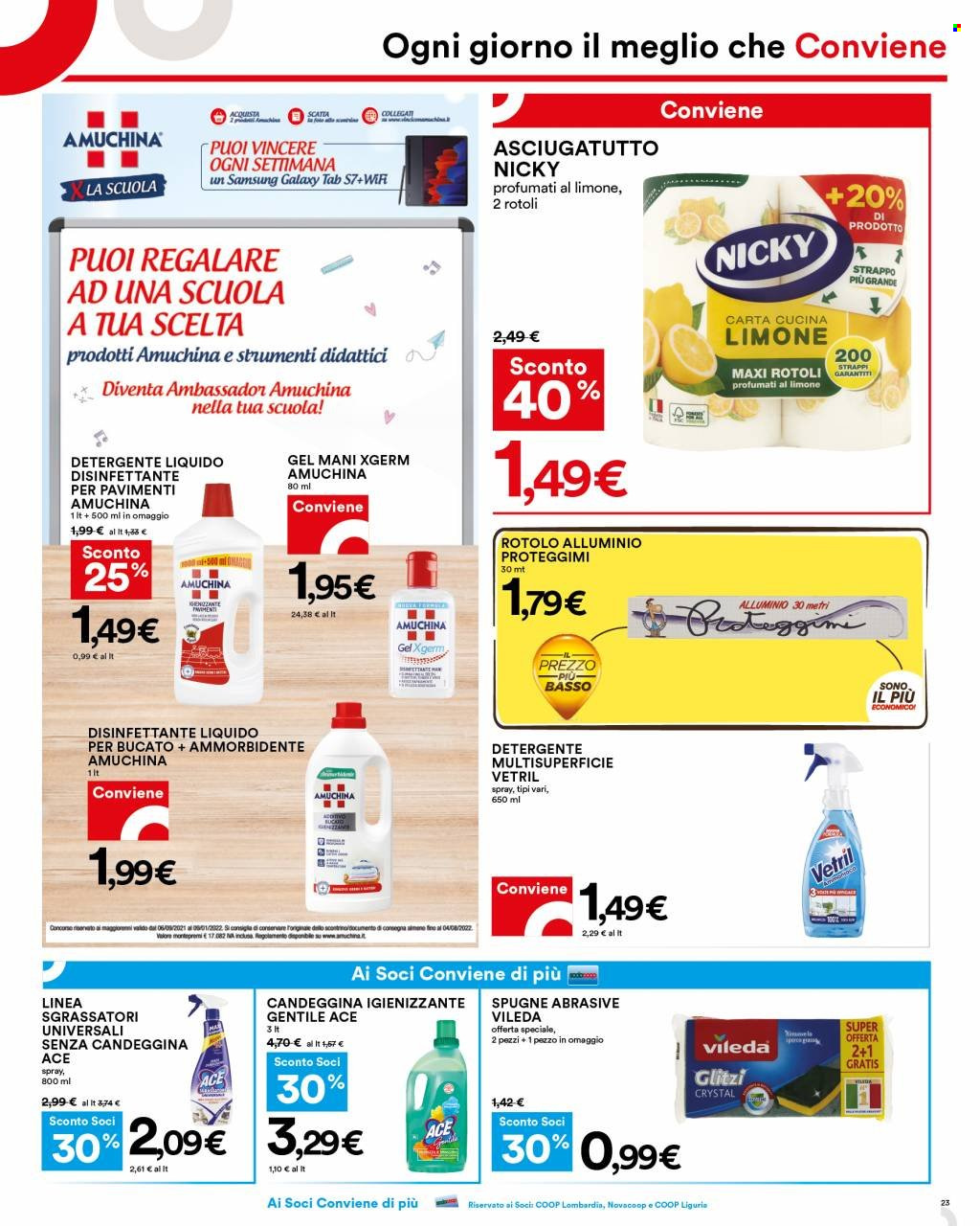 Leták Coop - 30.9.2021 - 13.10.2021. Strana 23
